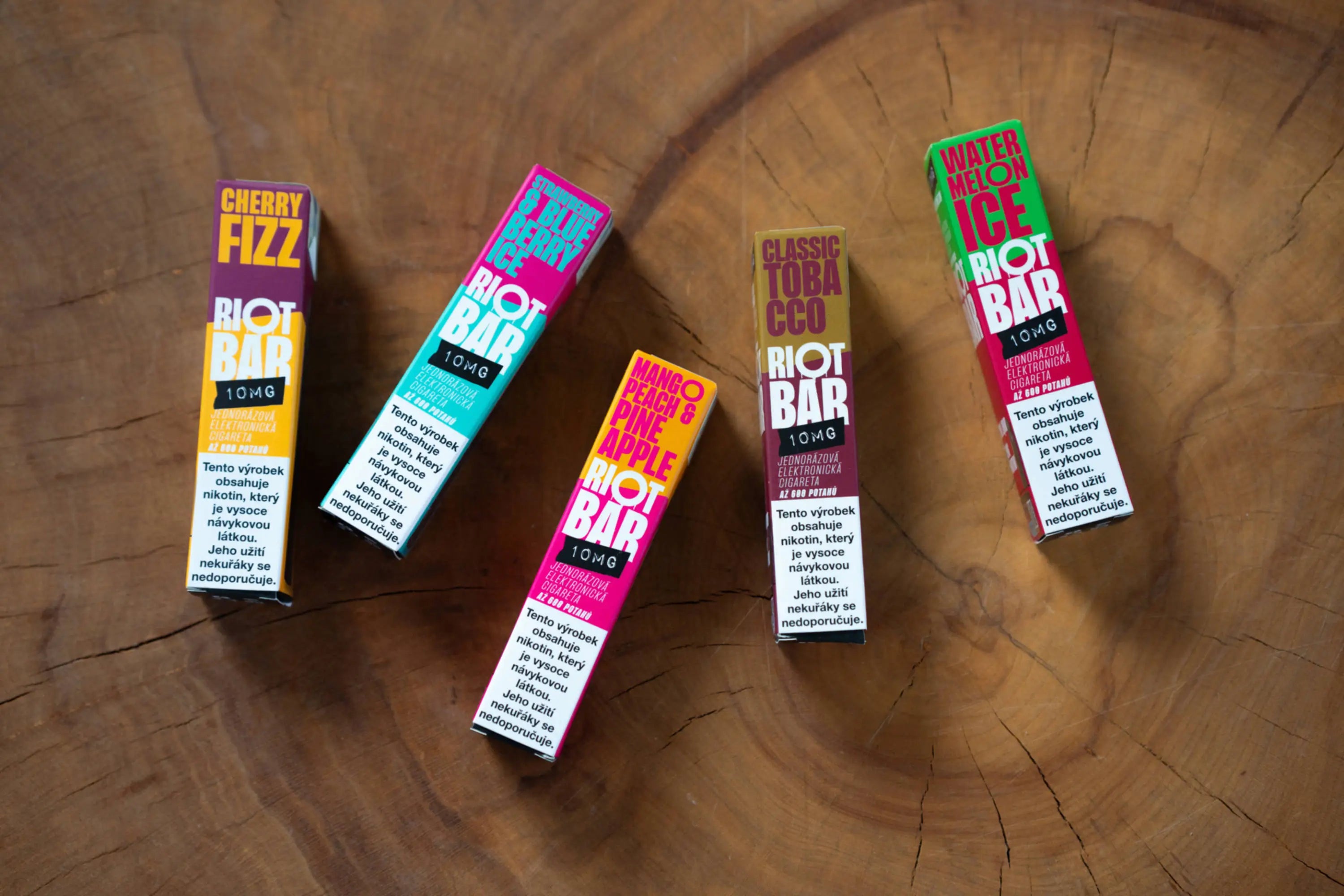 Jednorázové elektronické cigarety