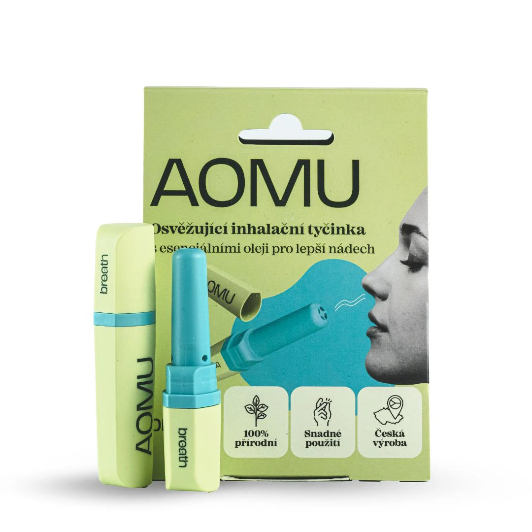 Aomu Breath – inhalační tyčinka pro osvěžení organismu