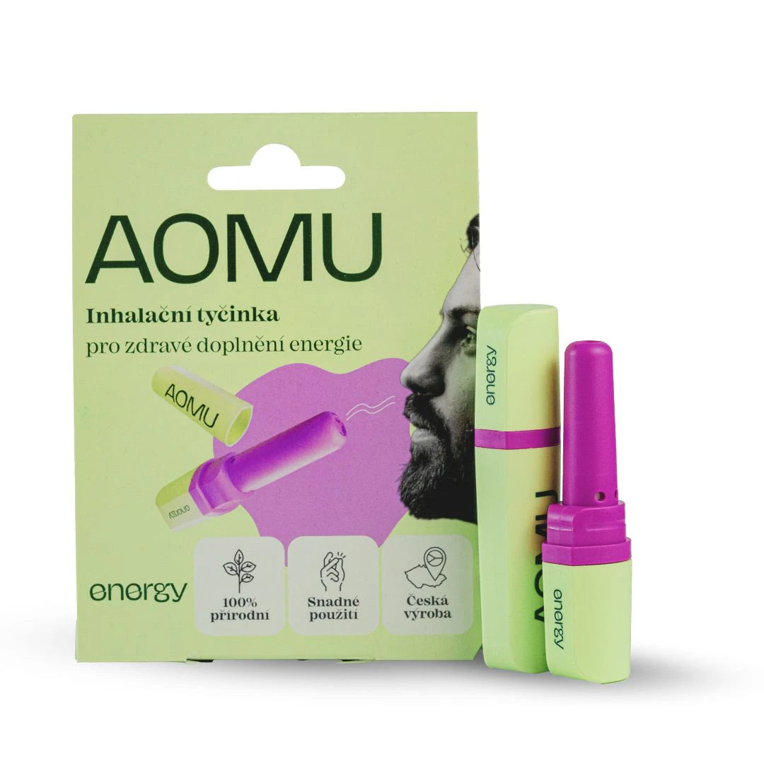 Aomu Energy – inhalační tyčinka pro více energie