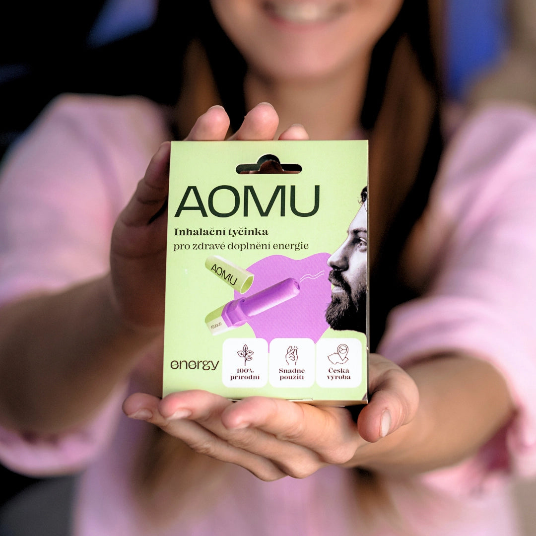 Aomu Energy – inhalační tyčinka pro více energie