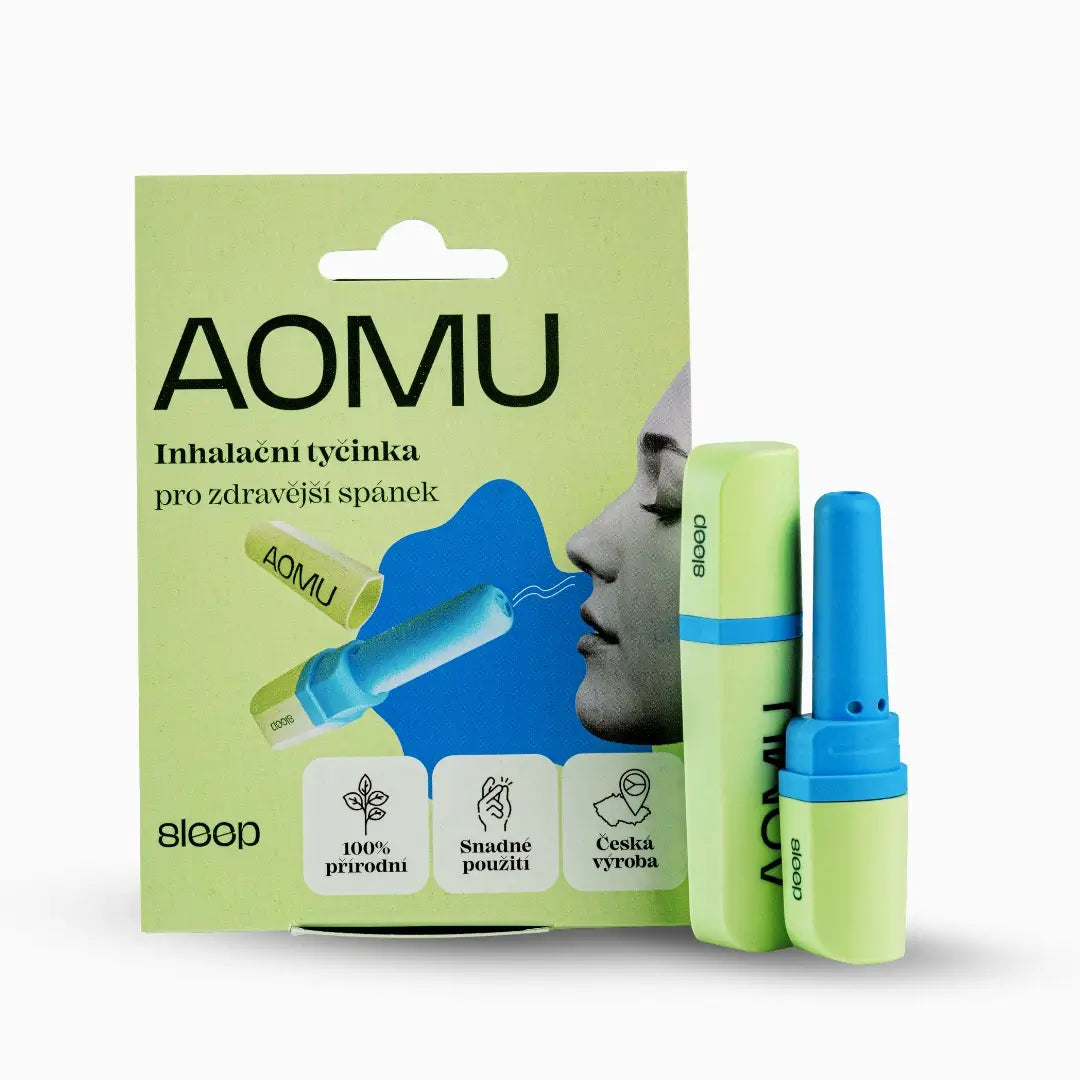 Aomu Sleep – inhalační tyčinka pro lepší spánek