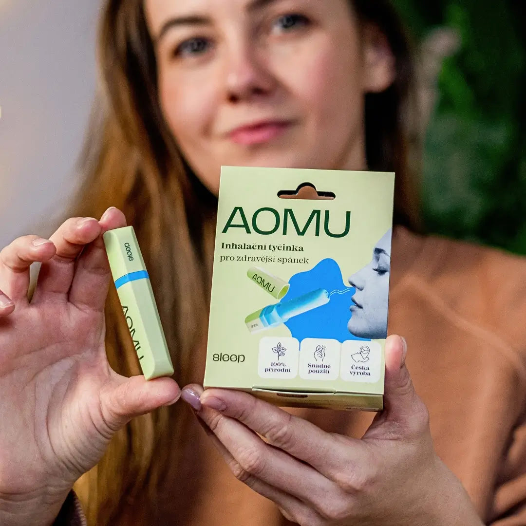 Aomu Sleep – inhalační tyčinka pro lepší spánek