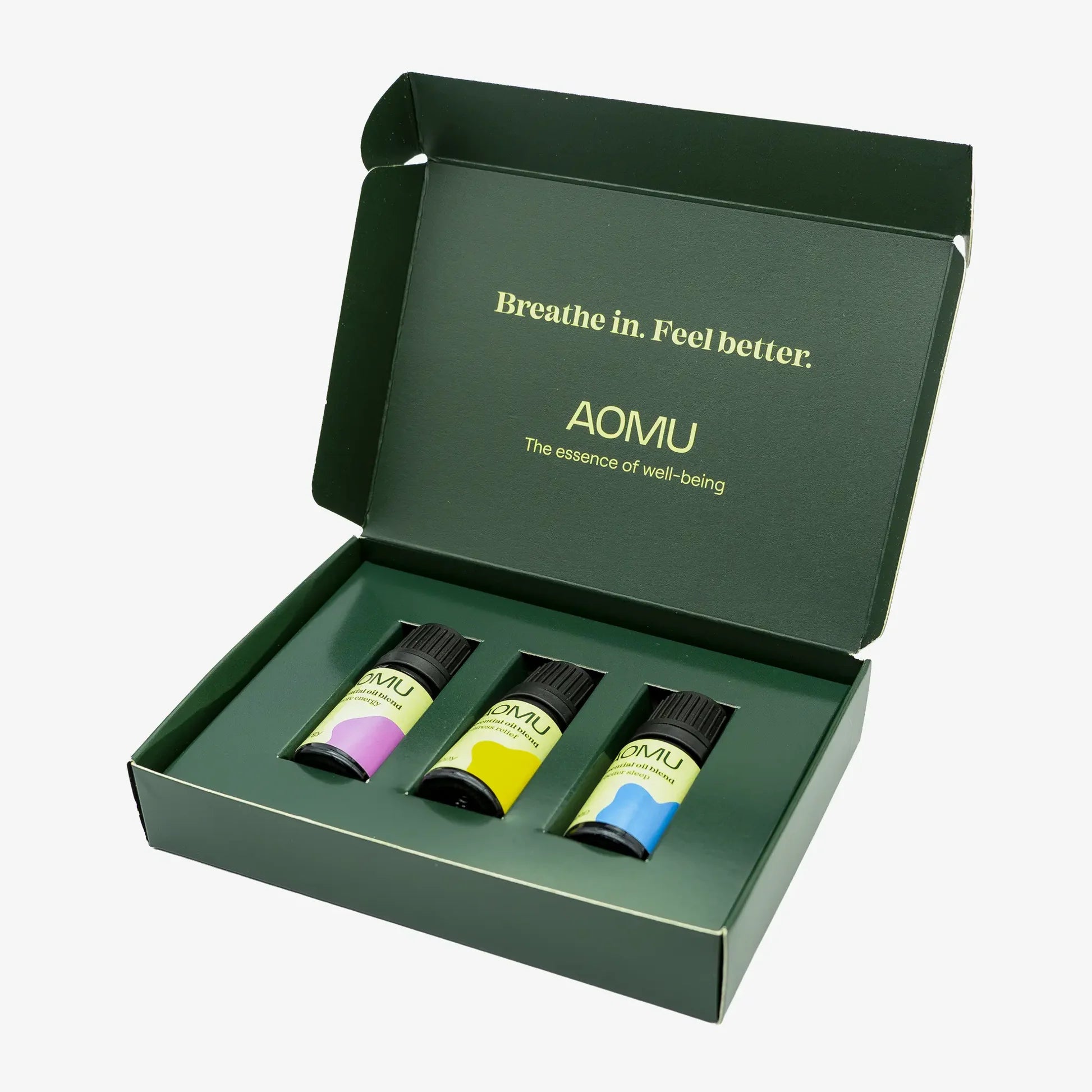 Aomu Startovací balíček funkčních směsí - Happy, Sleep, Energy
