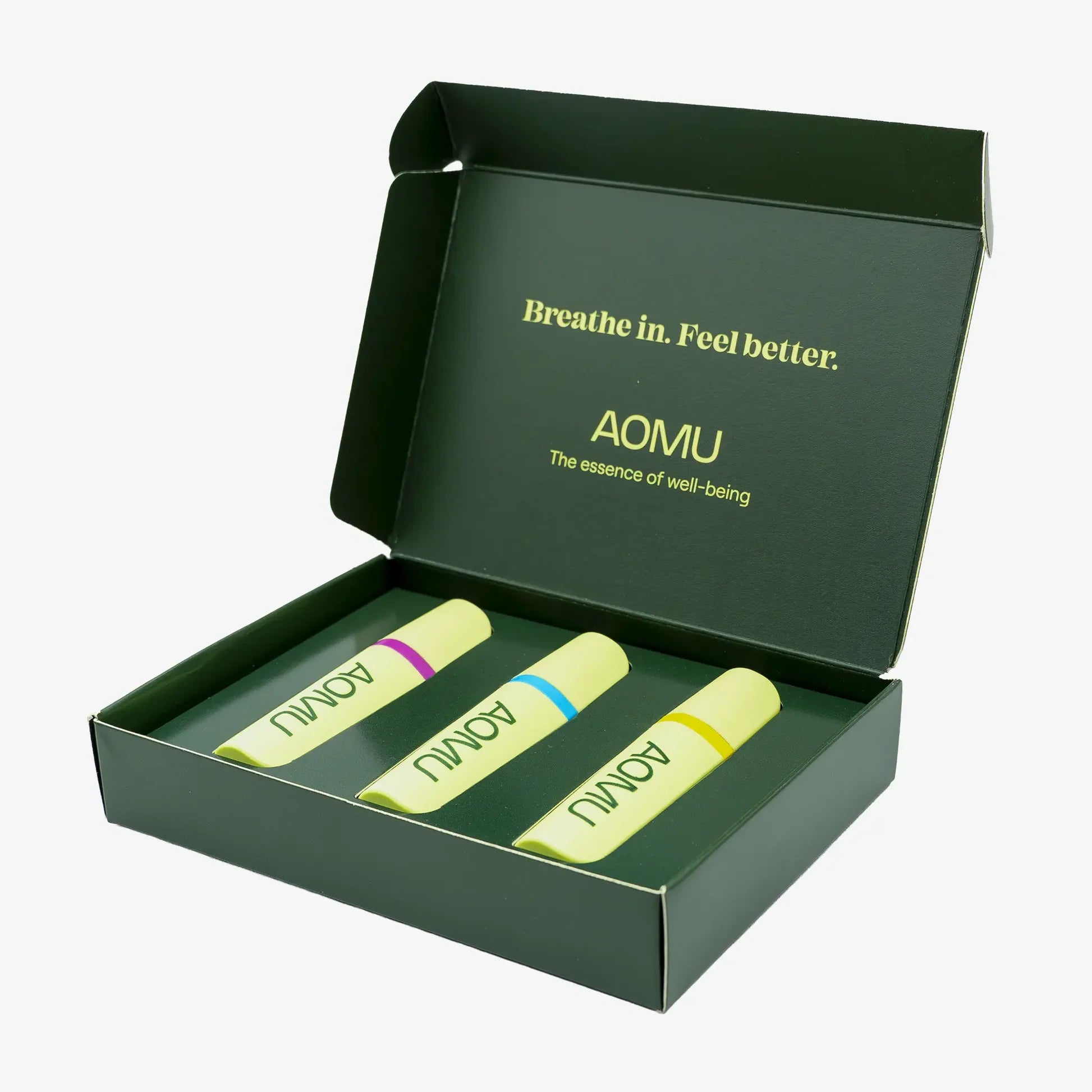 Aomu Dárkový balíček inhalačních tyčinek - Vánoční well-being
