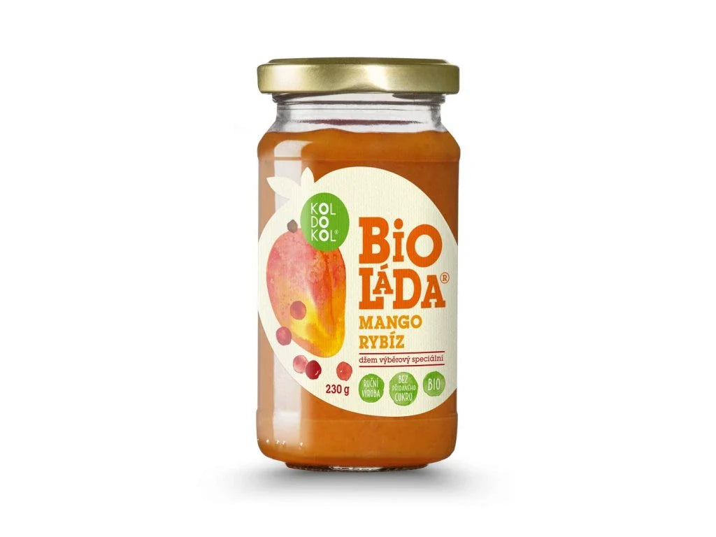Koldokol BIO Bioláda mango a rybíz 230g bio