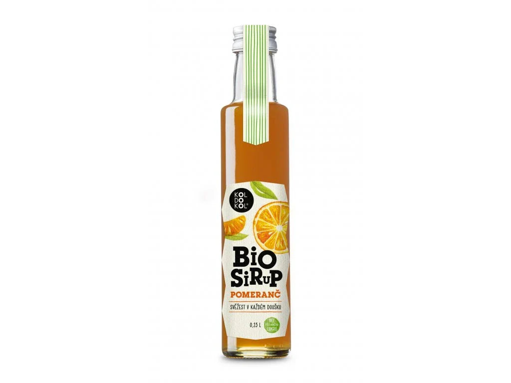 Koldokol BIO Pomeranč sirup 250 ml