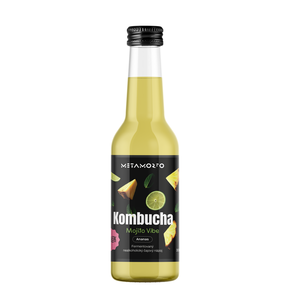 Metamorfo kombucha Virgin Mojito vibe 330 ml