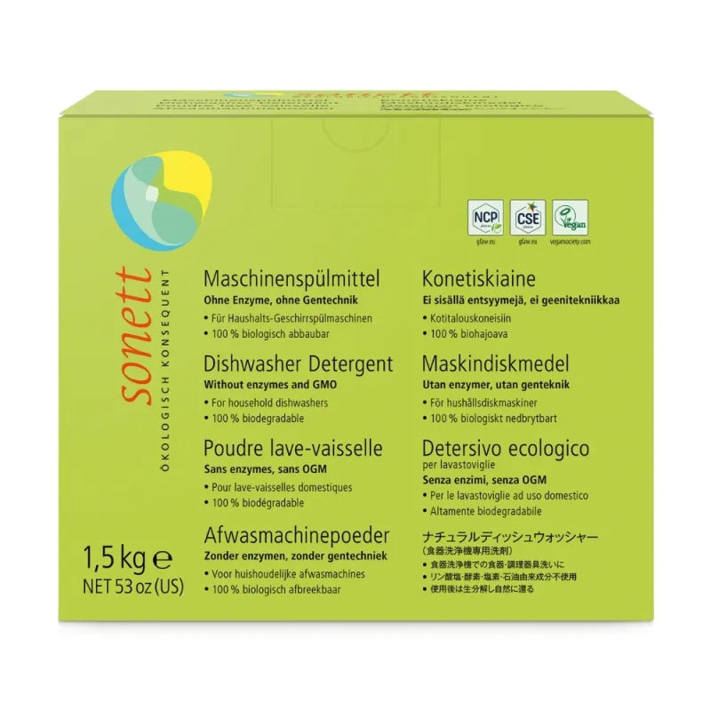 Sonnet Prášek do myčky 1,5 kg