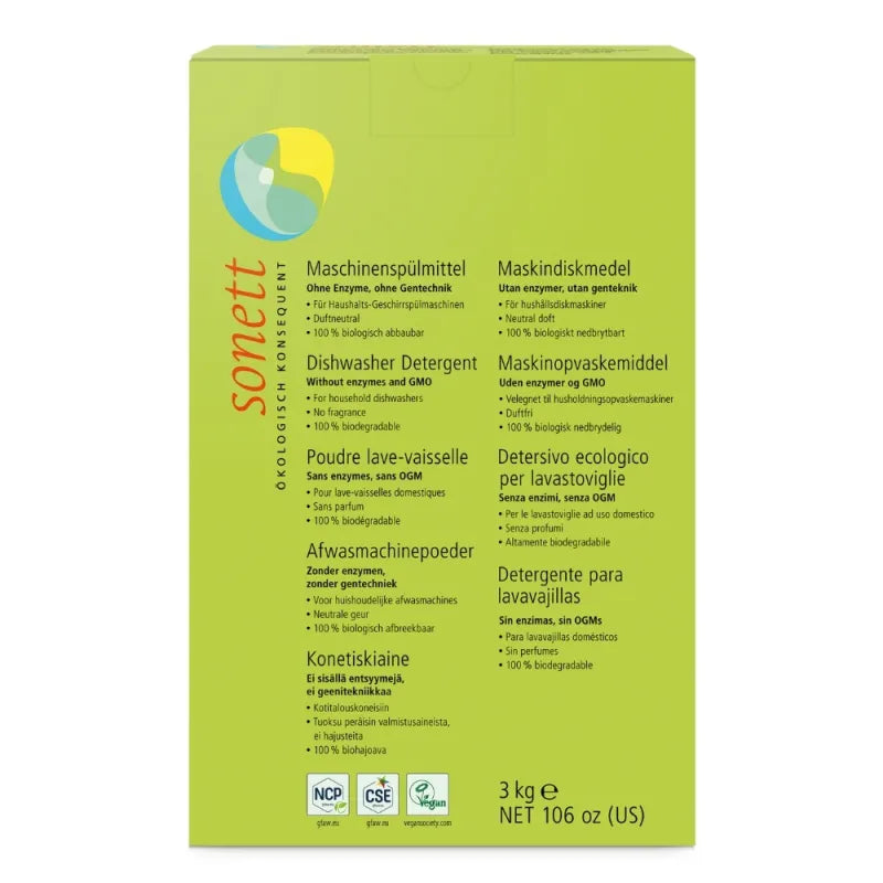 Sonnet Prášek do myčky 3 kg