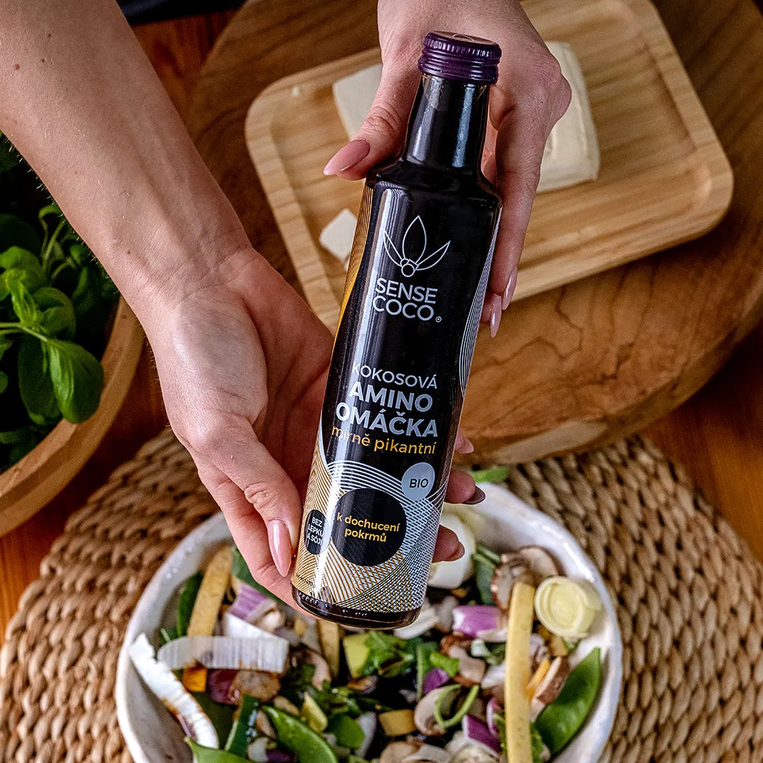 Sense Coco Bio kokosová omáčka mírně pikantní 330 ml