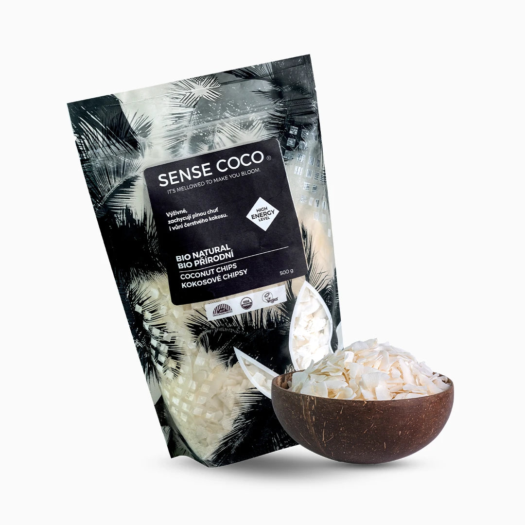 Sense Coco Bio kokosové chipsy přírodní 500 g