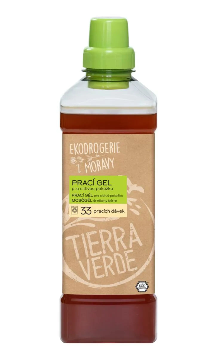 Tierra Verde Prací gel citlivá pokožka 1 l