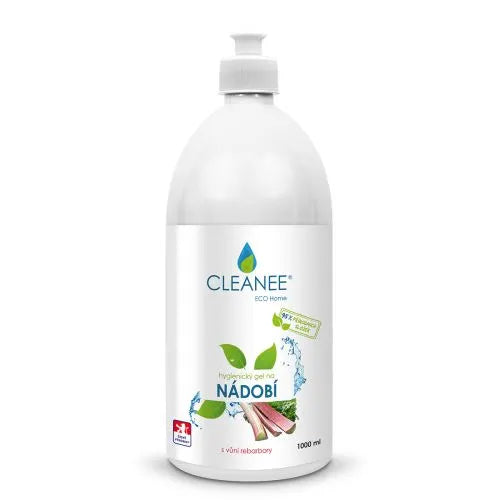 Cleanee EKO gel na nádobí rebarbora 1 l