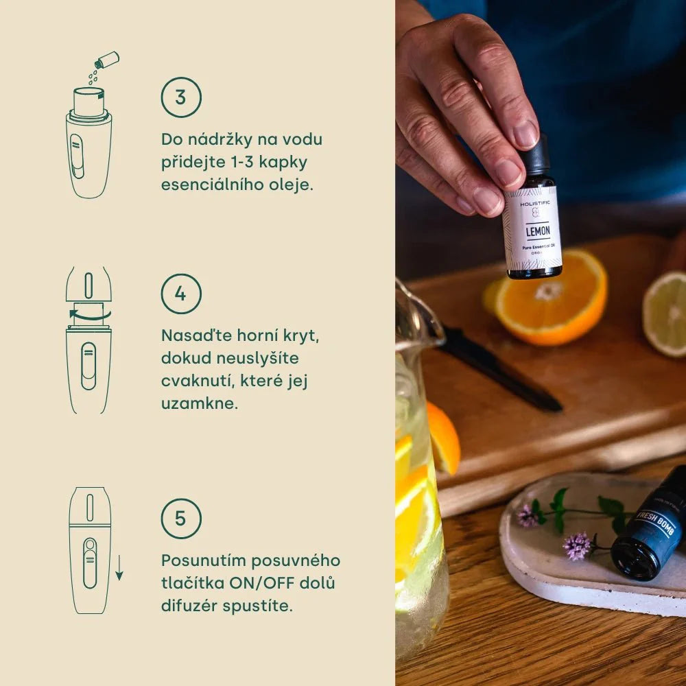 Holistific Nifty - ultrasonický aroma difuzér