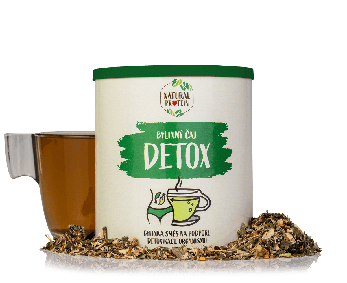 NaturalProtein Bylinný sypaný čaj Detox (100 g)