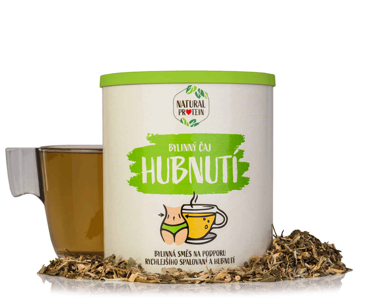 NaturalProtein Bylinný sypaný čaj Hubnutí (100 g)