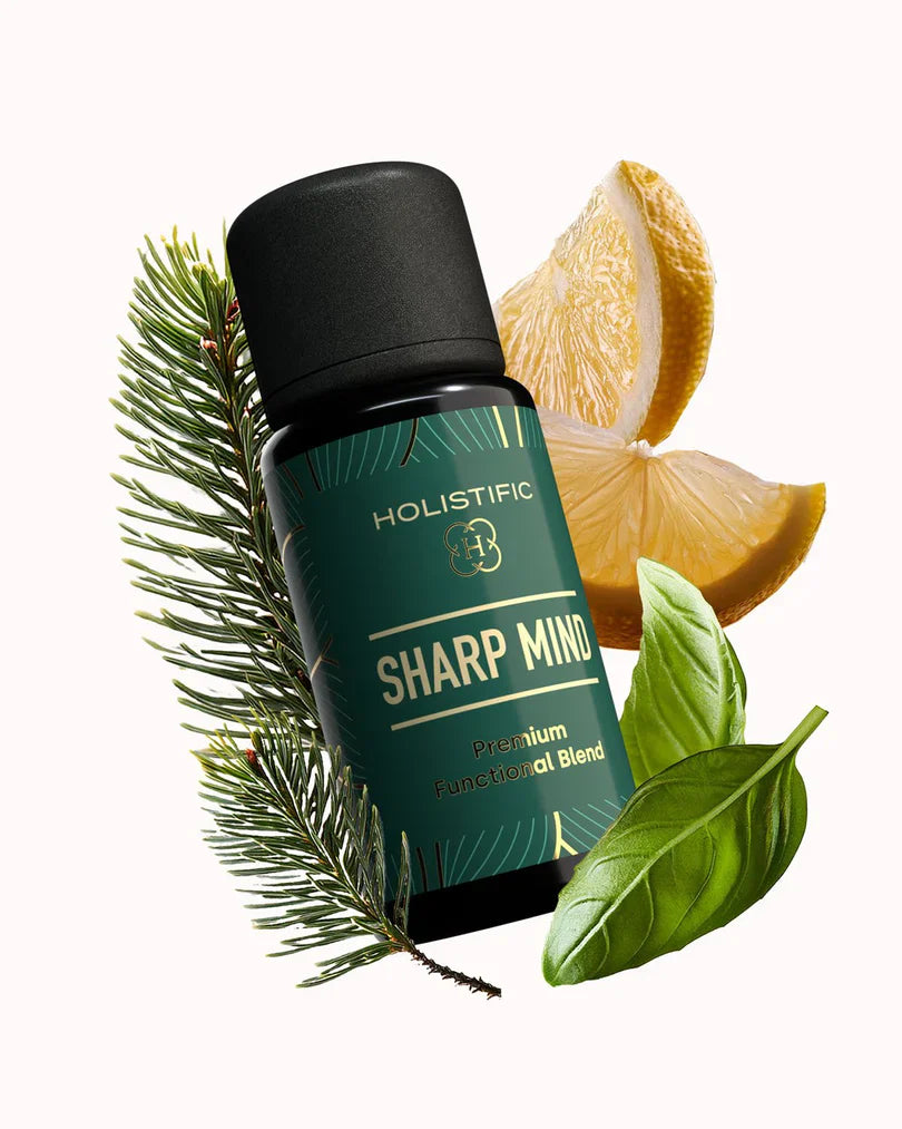Holistific Sharp mind - směs esenciálních olejů