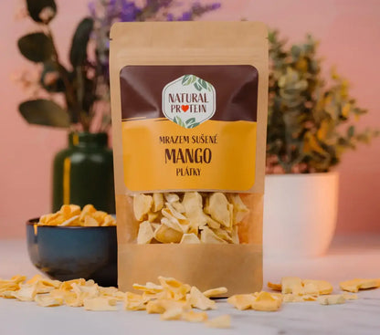 NaturalProtein Mrazem sušené mango - plátky 45 g