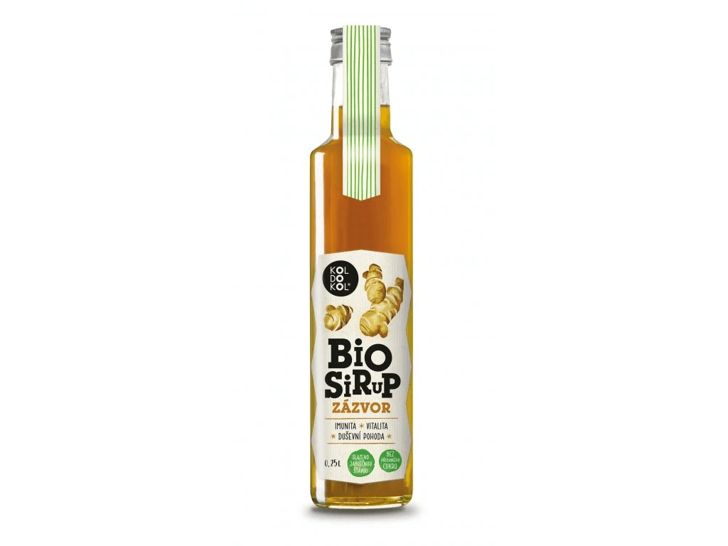 Koldokol Zázvor sirup 250 ml BIO
