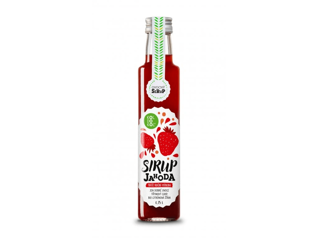 Koldokol Jahoda sirup 250 ml