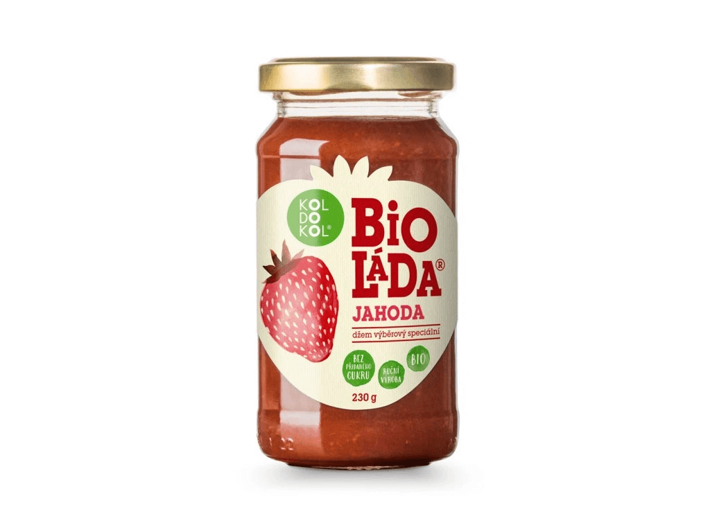 Koldokol Bioláda jahoda 230 g bio