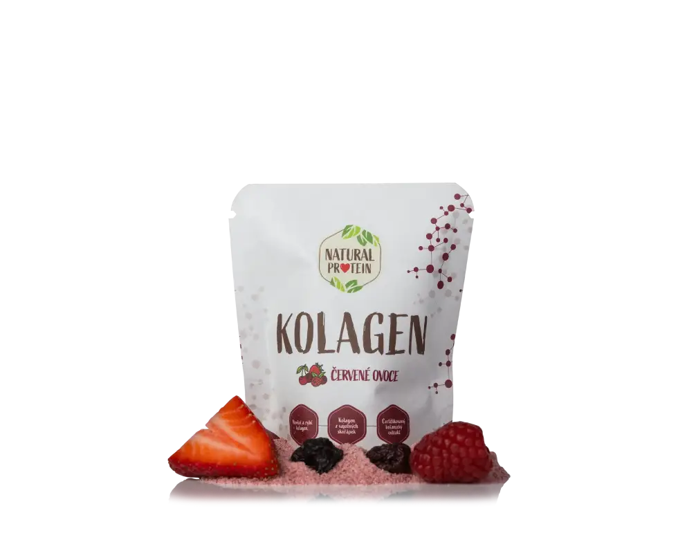 NaturalProtein Kolagen červené ovoce (10 g)
