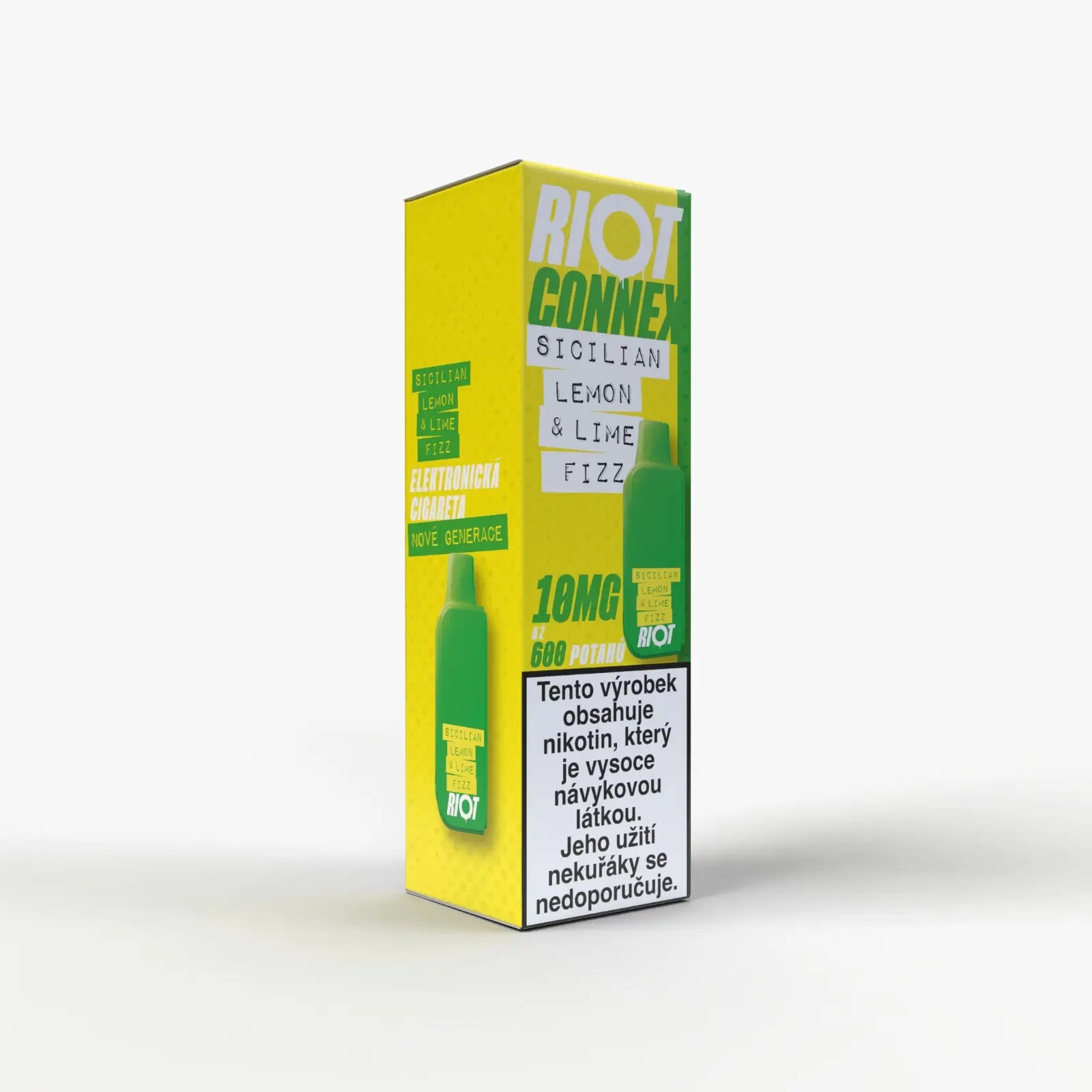 Riot Connex Sicilian Lemon & Lime Fizz Capsule 10 mg