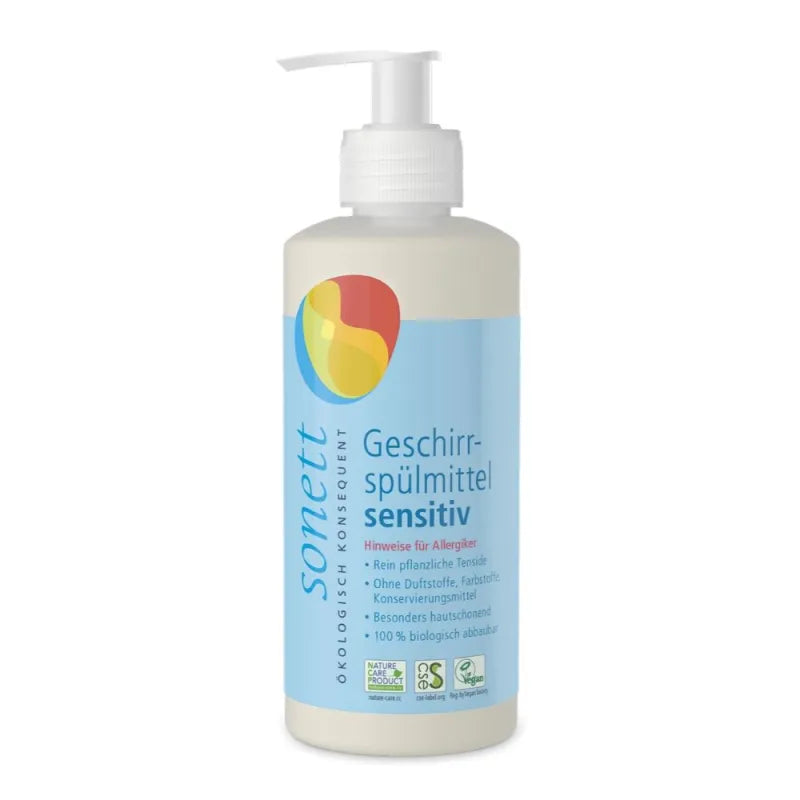 Sonnet Tekutý prostředek na nádobí - Sensitive 300 ml