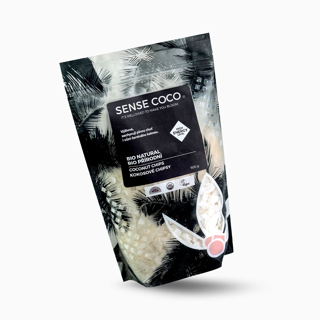 Sense Coco Bio kokosové chipsy přírodní 500 g