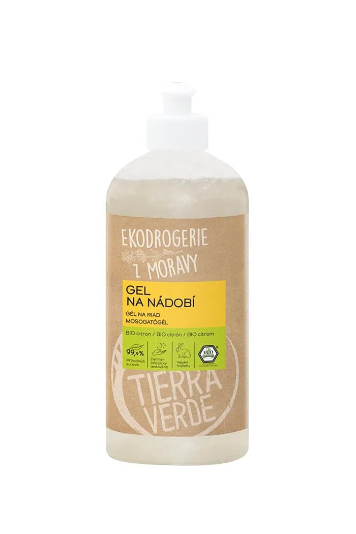 Tierra Verde Gel na nádobí BIO citron 500 ml