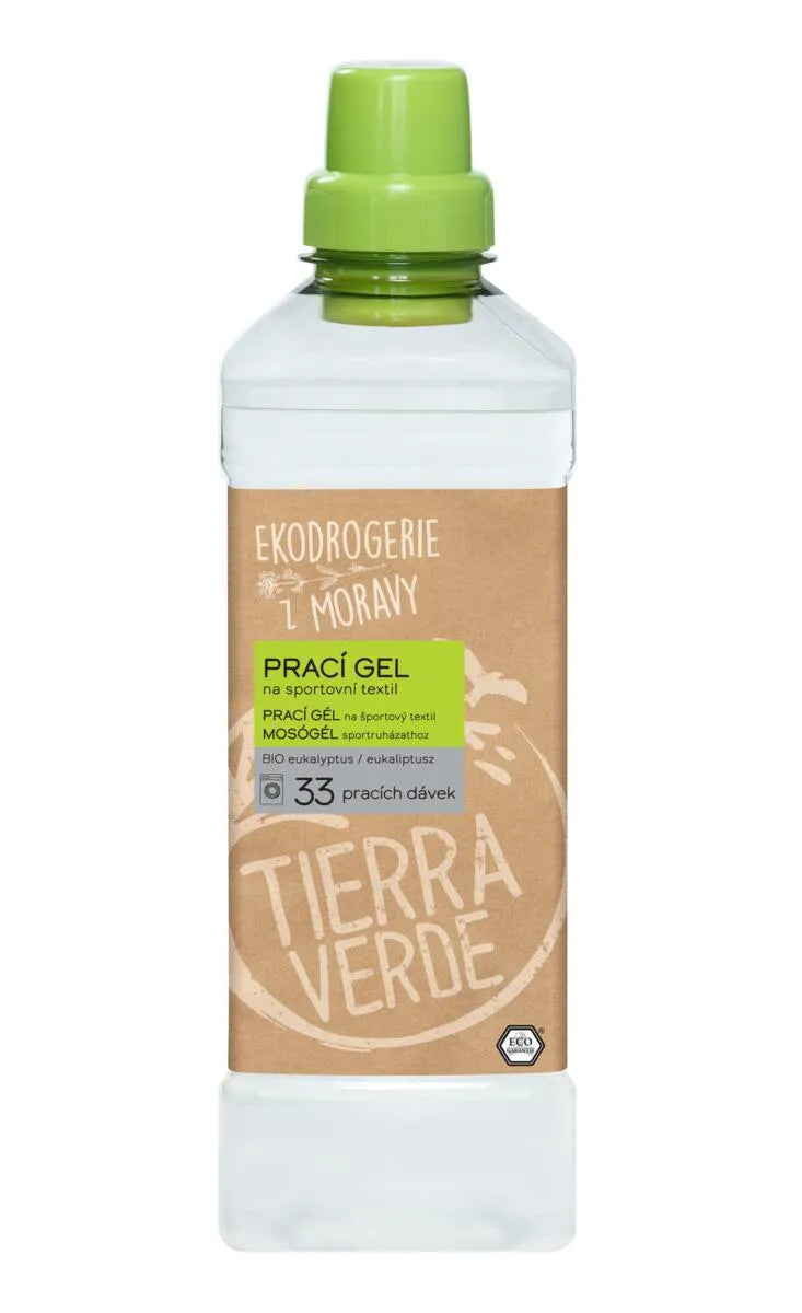 Tierra Verde Prací gel sport BIO eukalyptus 1 l