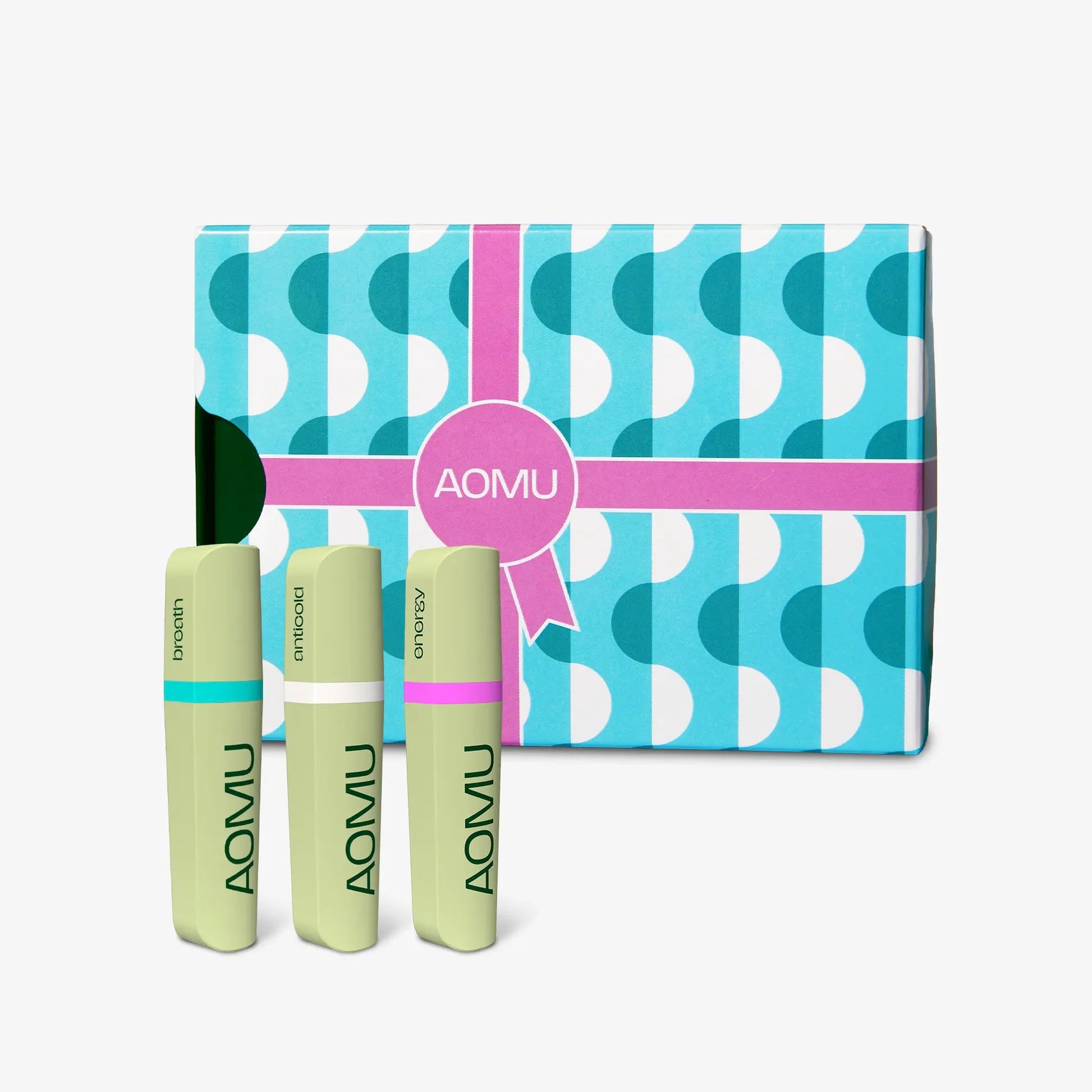 Aomu Dárkový balíček inhalačních tyčinek – Vzpruha pro chladné dny