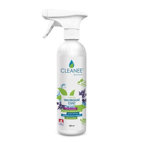 Cleanee ECO přírodní hygienický univerzální čistič Levandule 500 ml