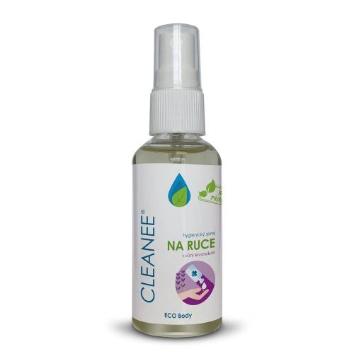 Cleanee ECO hygienický sprej na ruce levandule 50 ml