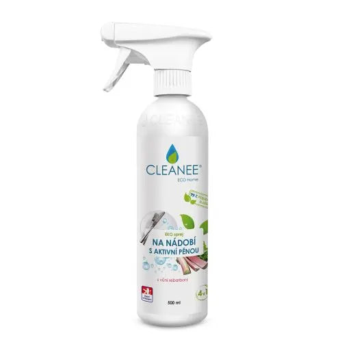 Cleanee EKO sprej na nádobí rebarbora 500 ml