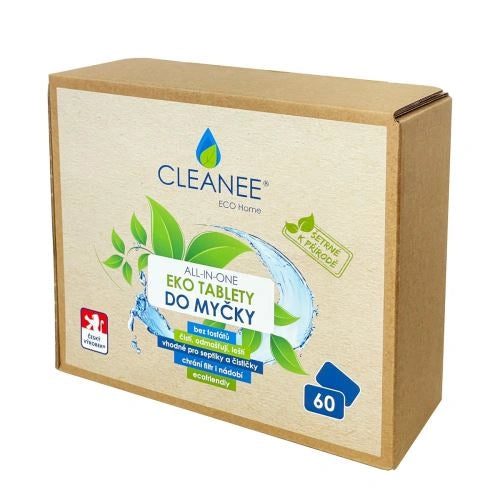 Cleanee ECO tablety do myčky natural 60 ks