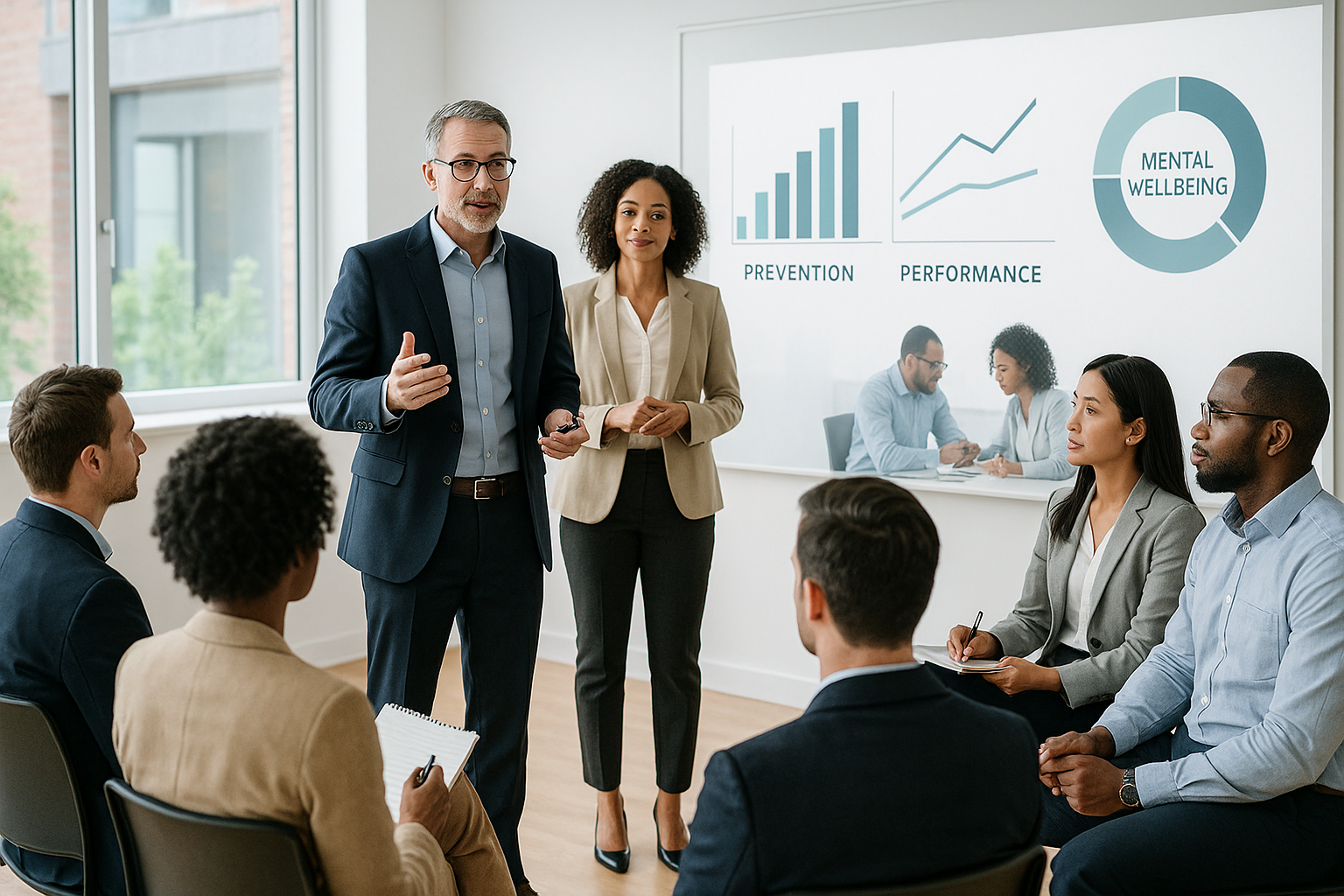  Firemní přednášky a workshopy
Zkušení lektoři a odborníci v oblasti prevence, výkonu a duševní pohody.