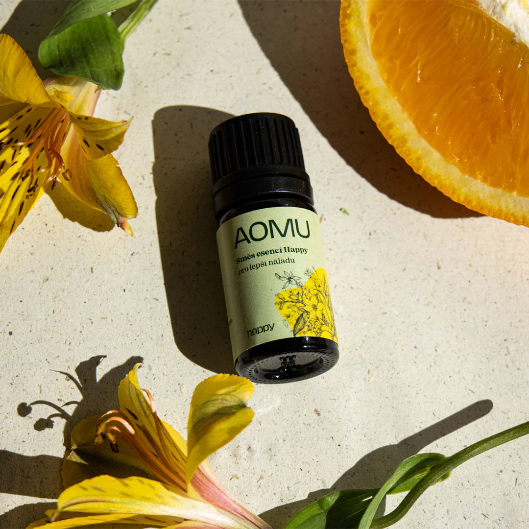 Aomu Happy – směs esenciálních olejů proti stresu 5 ml