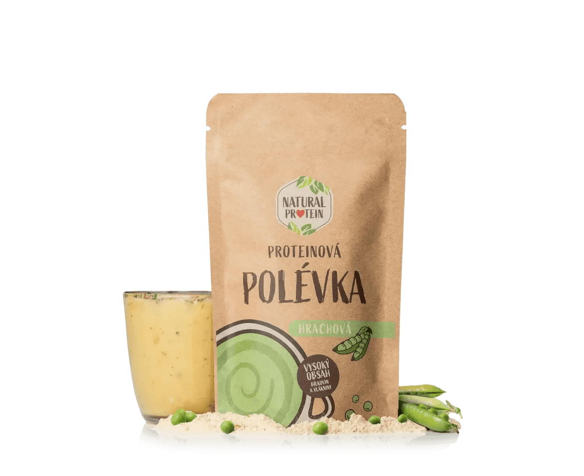 NaturalProtein Proteinová polévka - hrachová