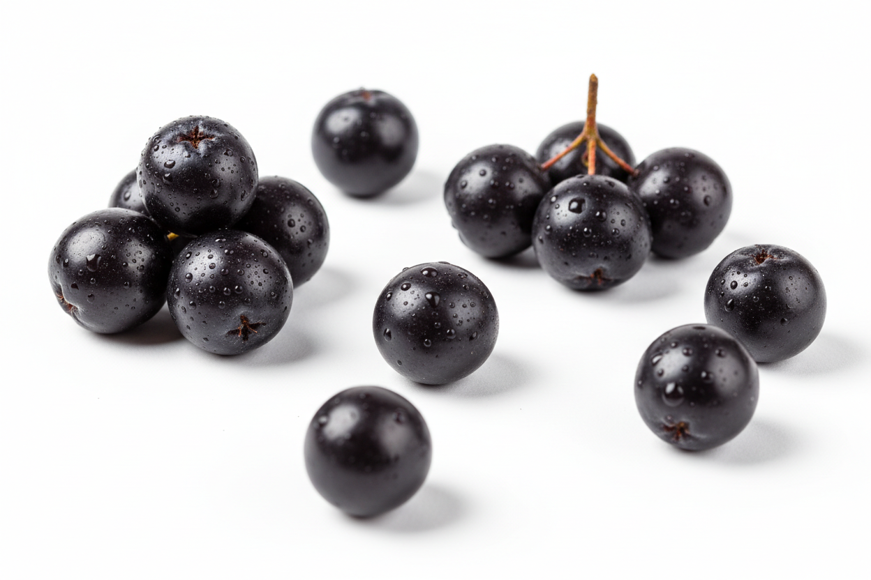 it needs to look tasky and fresh so some water droplets on it and on white backgroud