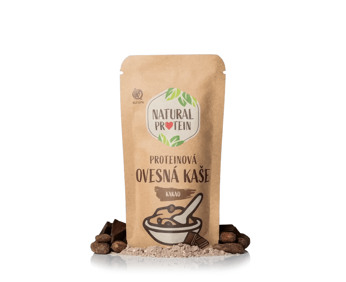NaturalProtein Proteinová ovesná kaše - Kakao (60 g)