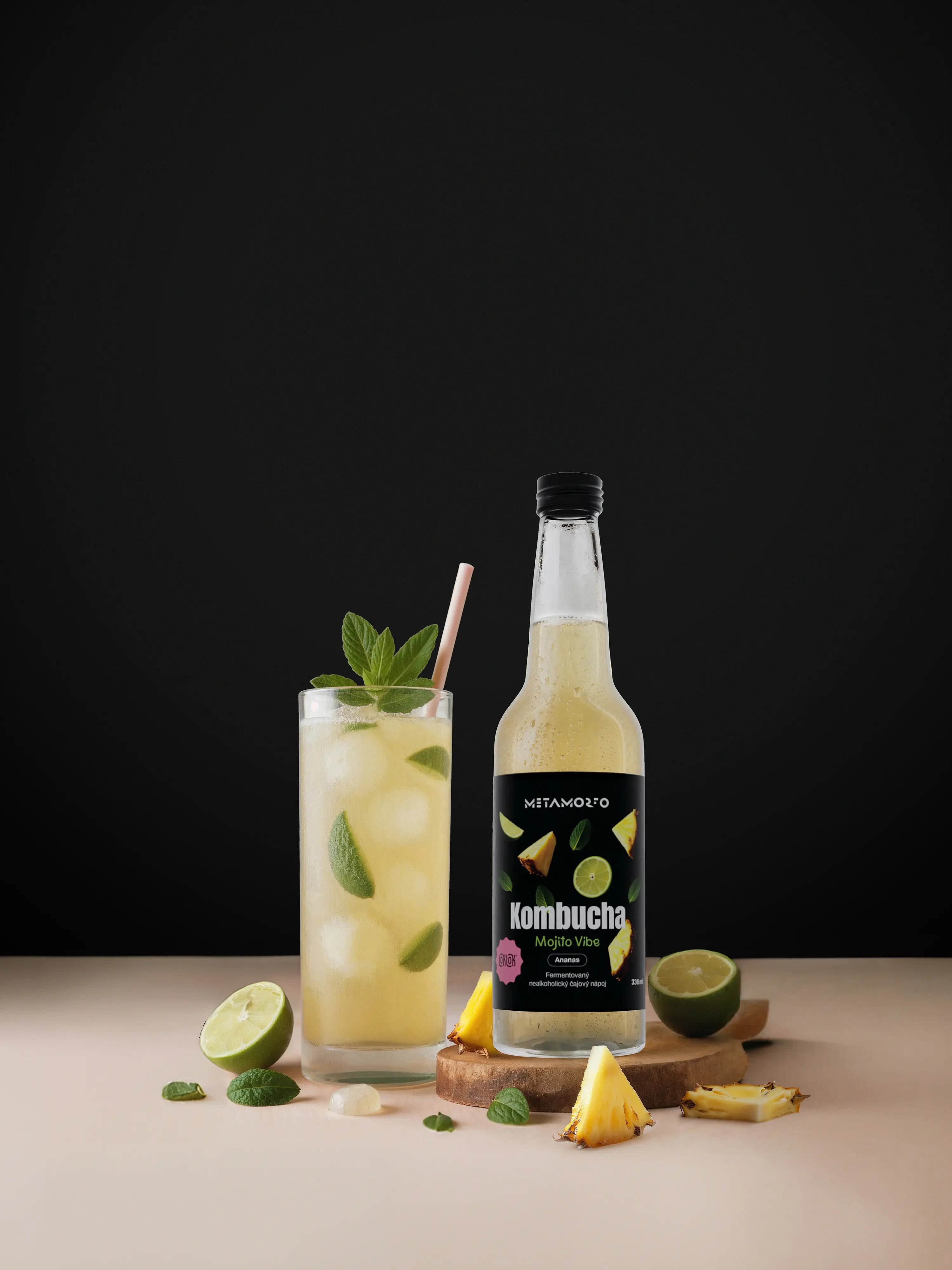 Metamorfo kombucha Virgin Mojito vibe 330 ml