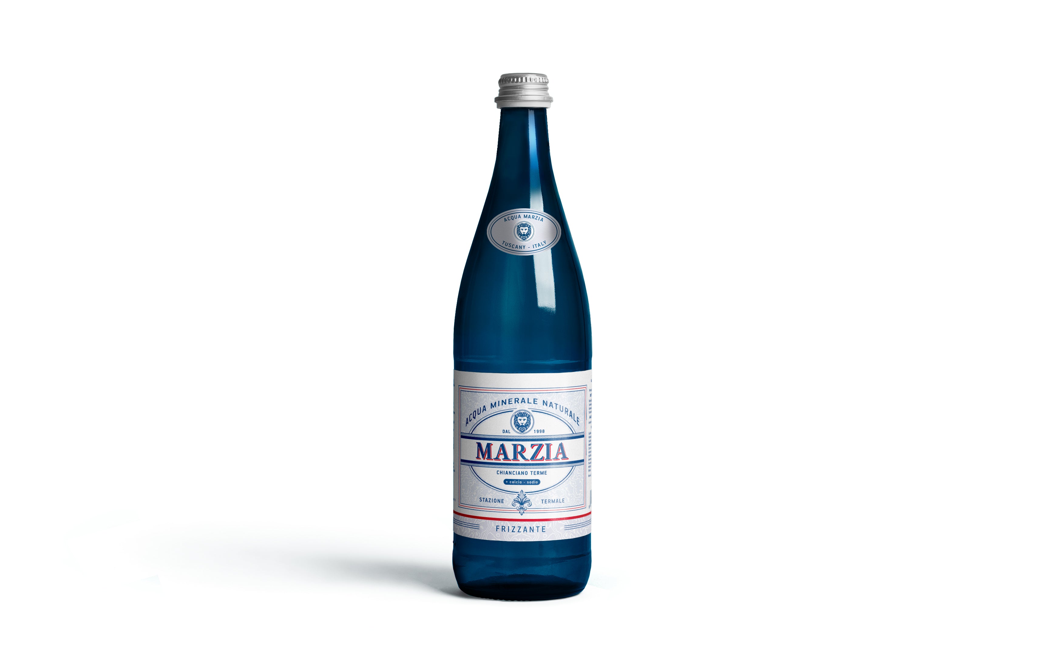 Marzia prémiová minerální voda - perlivá 750 ml