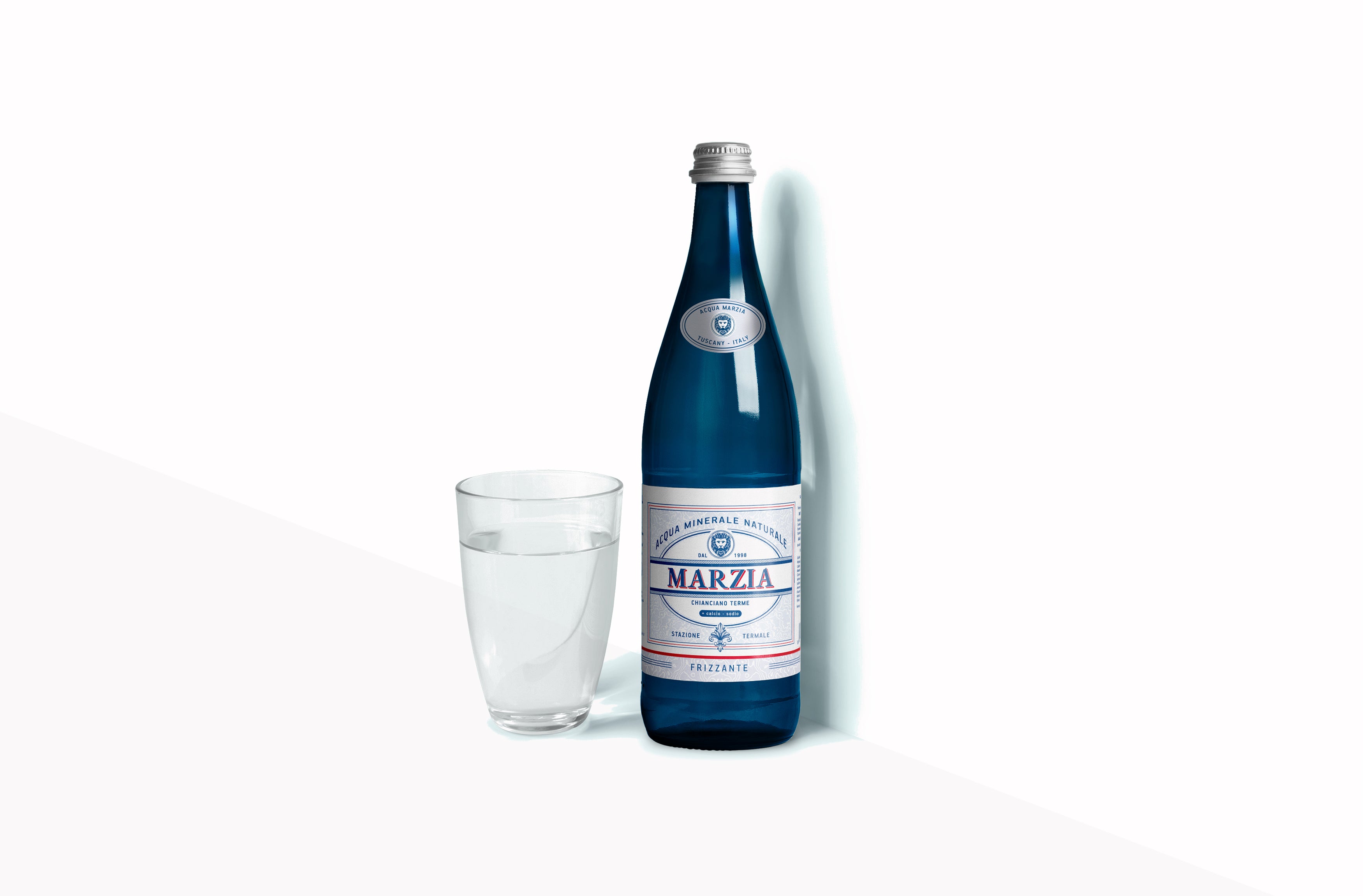 Marzia prémiová minerální voda - perlivá 750 ml