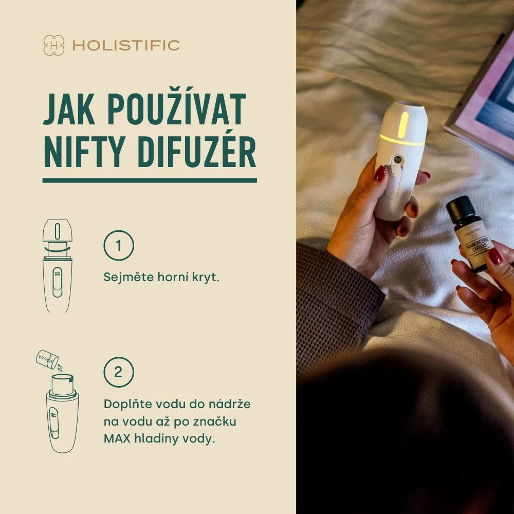 Holistific Nifty - ultrasonický aroma difuzér