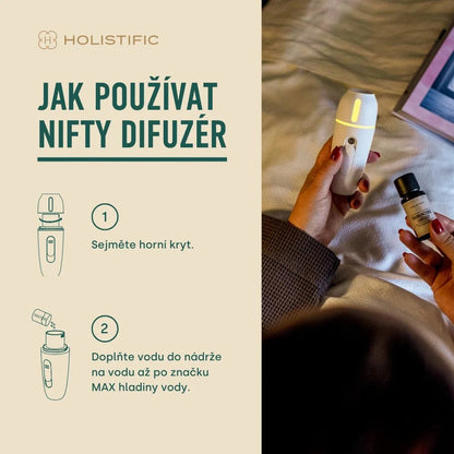 Holistific Nifty - ultrasonický aroma difuzér