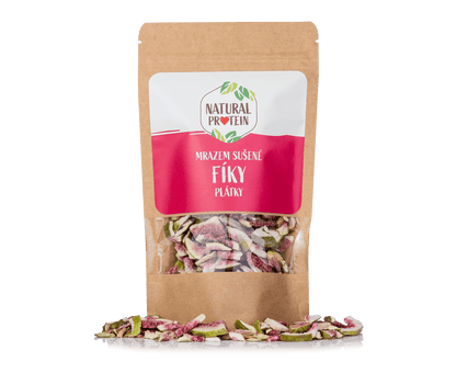 NaturalProtein Mrazem sušené fíky - plátky (35 g)