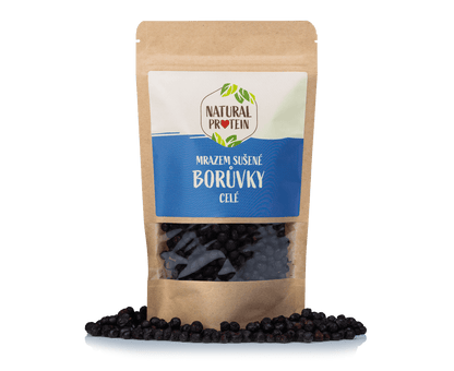 NaturalProtein Mrazem sušené borůvky - celé (50 g)