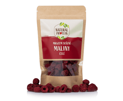 NaturalProtein Mrazem sušené maliny - celé (35 g)
