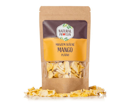 NaturalProtein Mrazem sušené mango - plátky (45 g)
